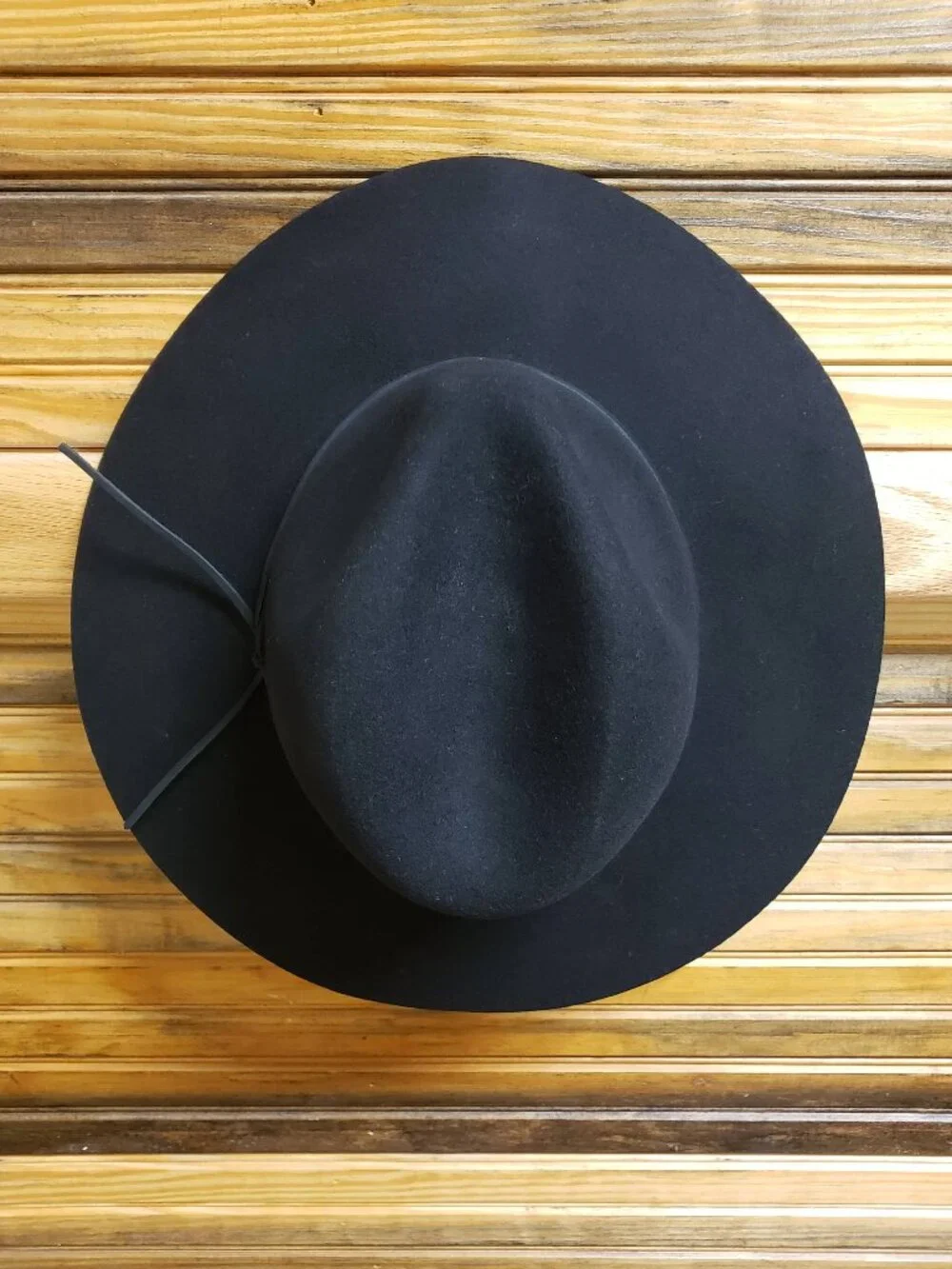 Phenix Black Wool Felt Wide Brim Fedora Hat - Nordstrom